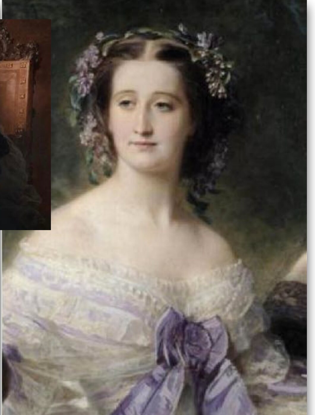 Portrait de l'impératrice Eugénie