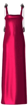 La Robe Longue Eugénie, coloris Azalea